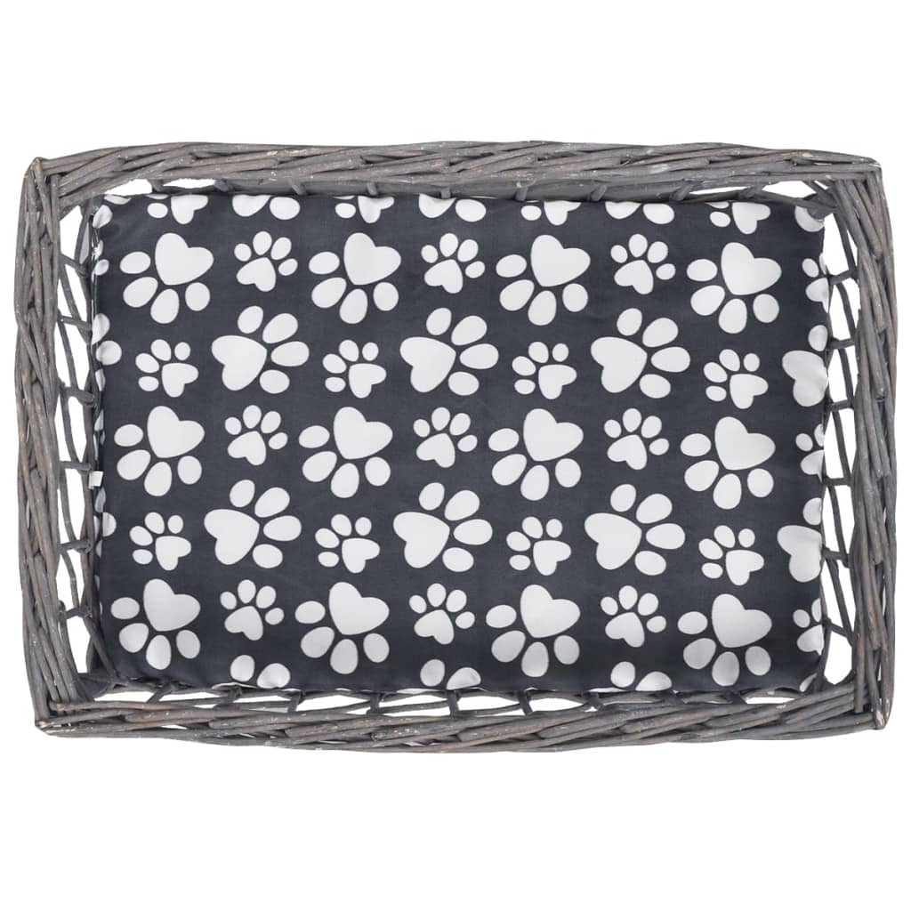 NNEVL Willow Cat Tree Pet House/Bed/Scratching Post with Cushion Square