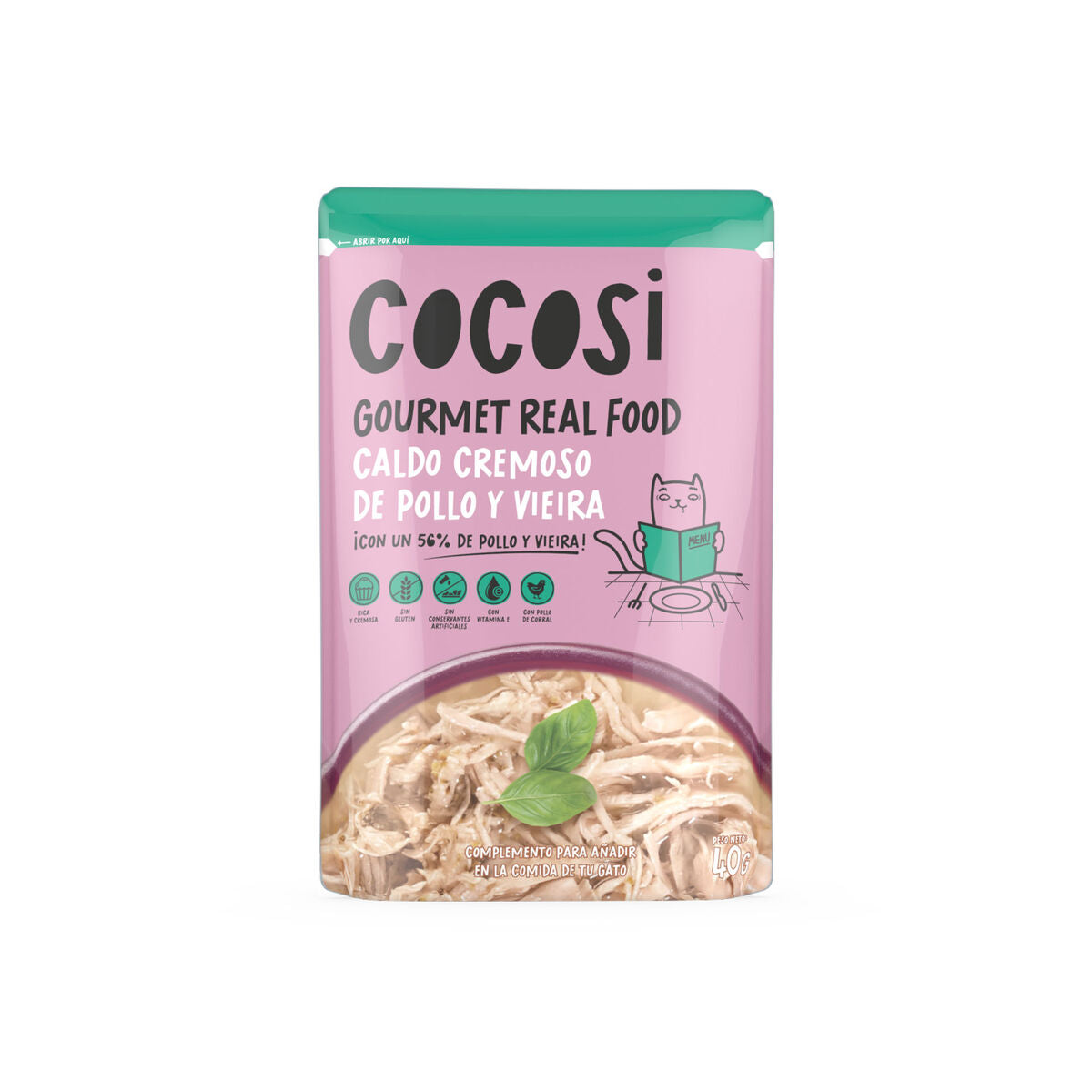 Cat food Cocosi Gourmet Real Food 40 g 12 Units-1