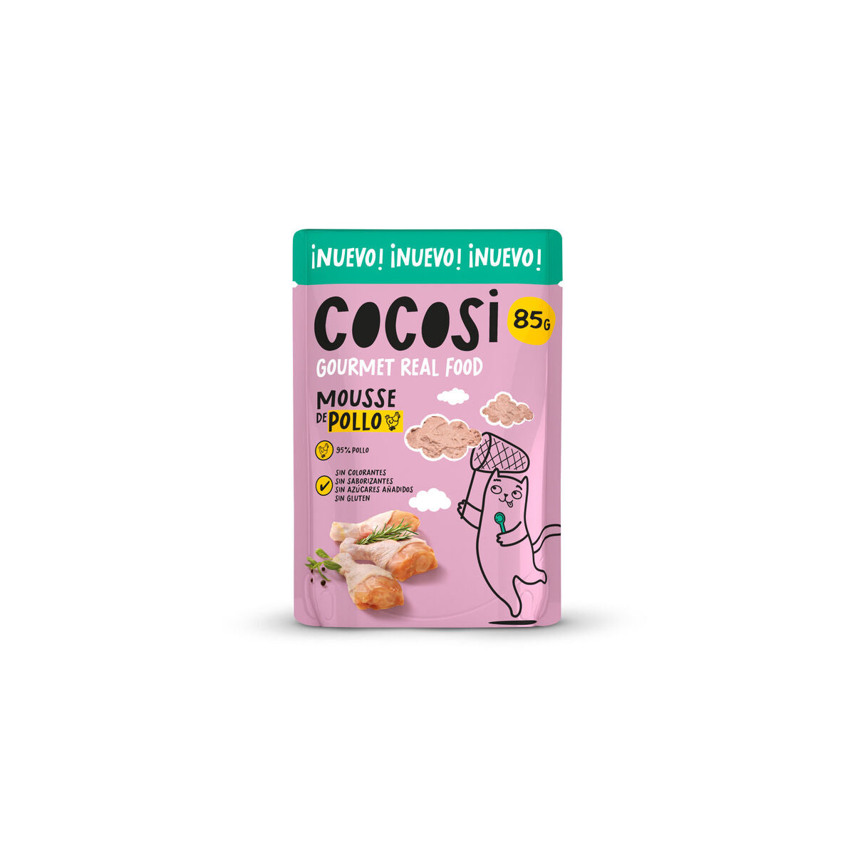 Cat food Cocosi Gourmet Real Food 80 g 12 Units-1