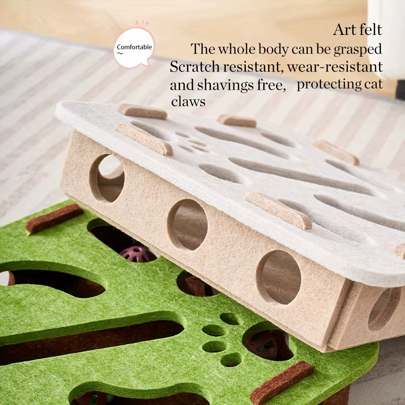 Simple, Safe & Engaging: All-Natural Suede Play Pals for Your Cat