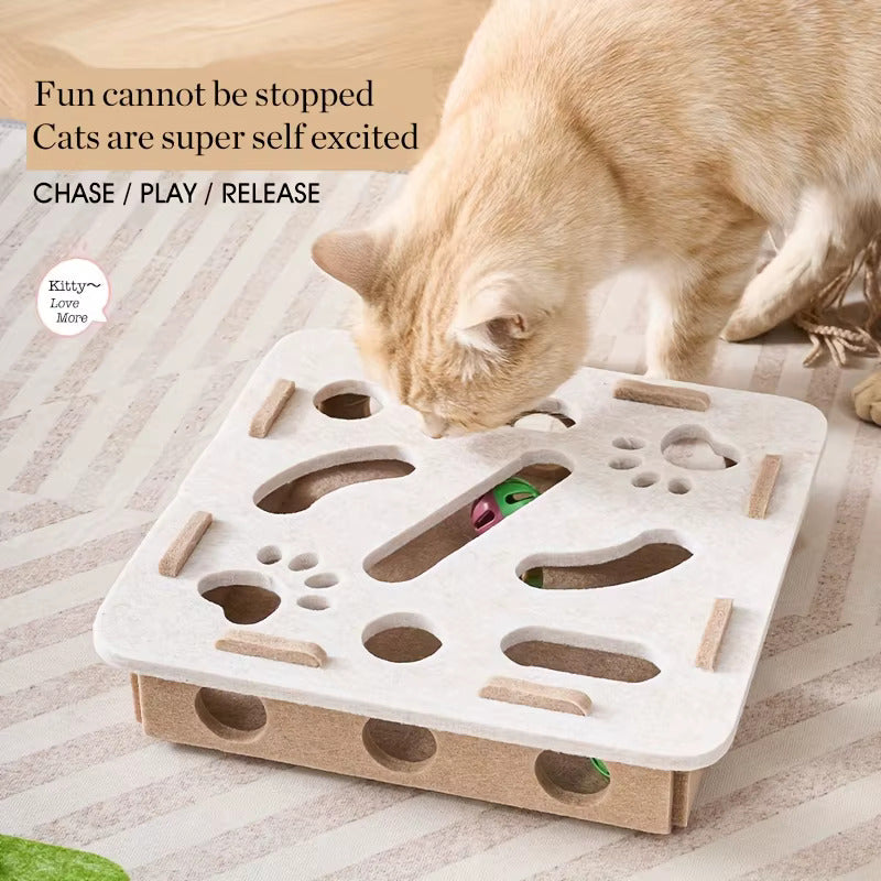 Simple, Safe & Engaging: All-Natural Suede Play Pals for Your Cat